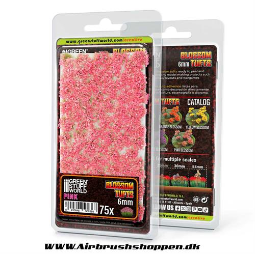 Blossom Tufts - 6mm - Pink Flowers GSW